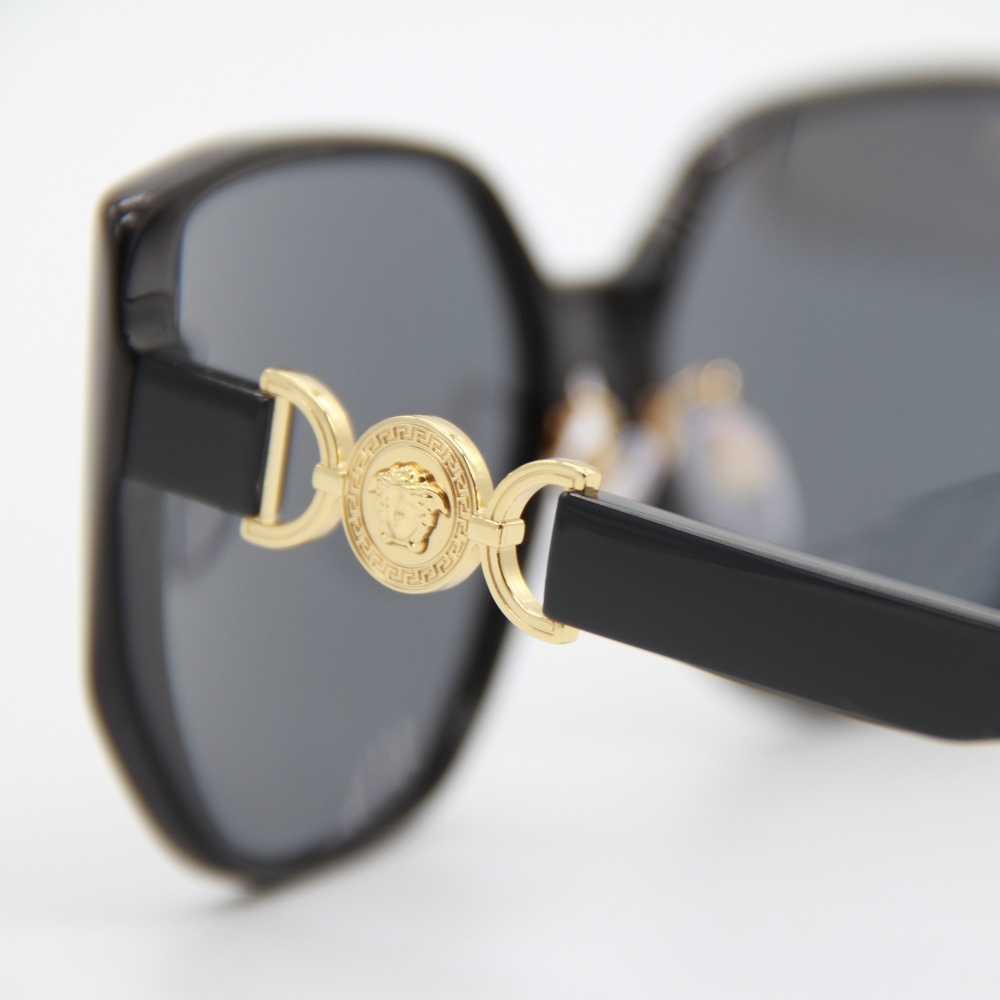 NEW VERSACE SUNGLASSES VE4449D GB1/87 EYEWEAR VERSACE MOD 4449D BLACK - Picture 7 of 11